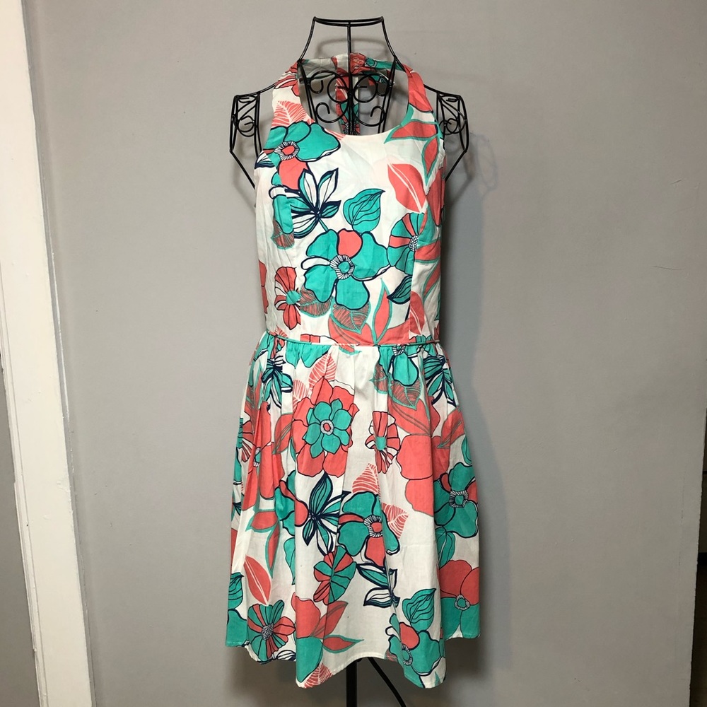 Floral Mid Dress